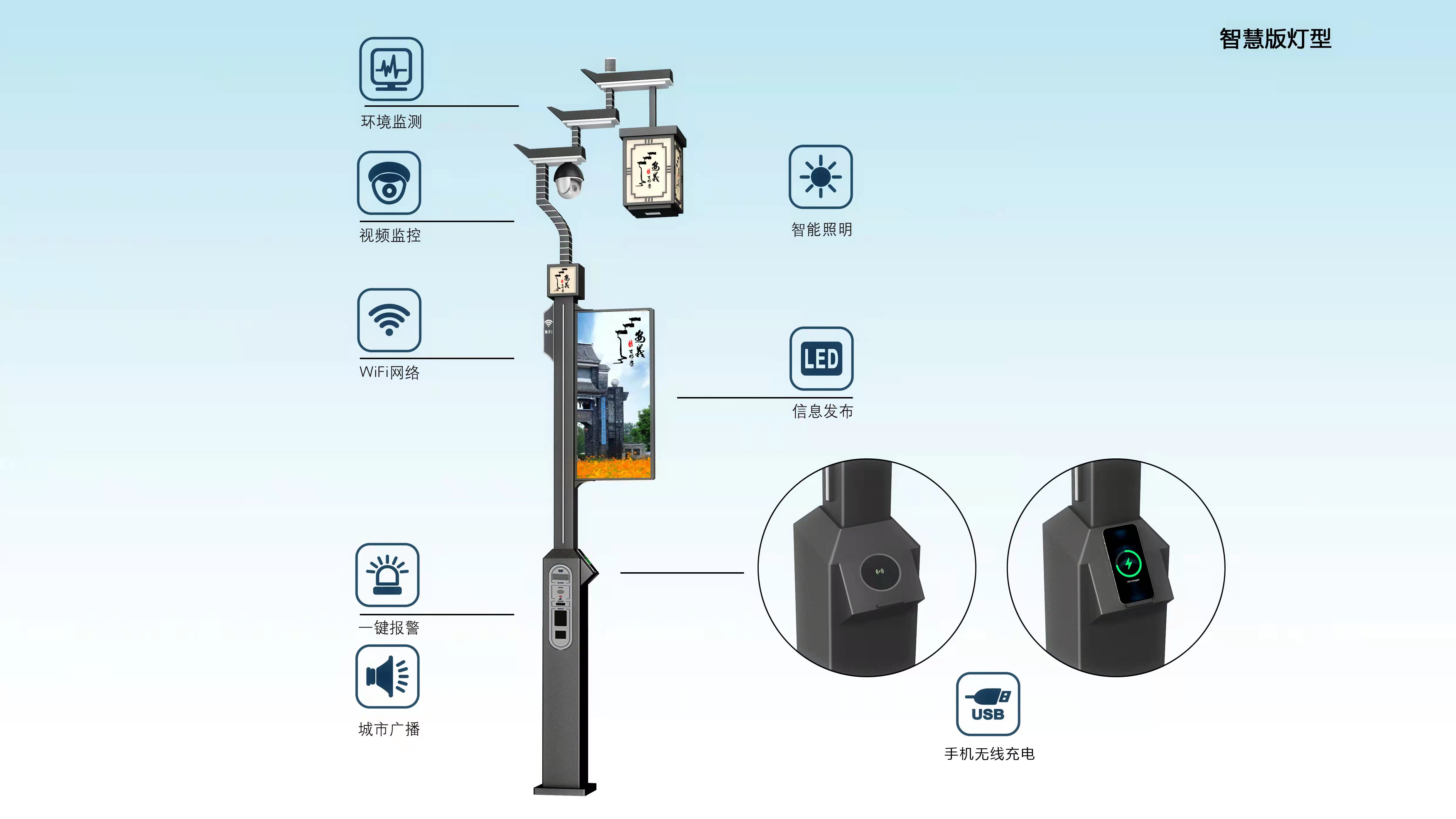 智慧路燈  批發