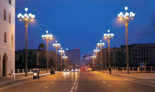 云南昭通昭陽區會展中心景觀照明工程